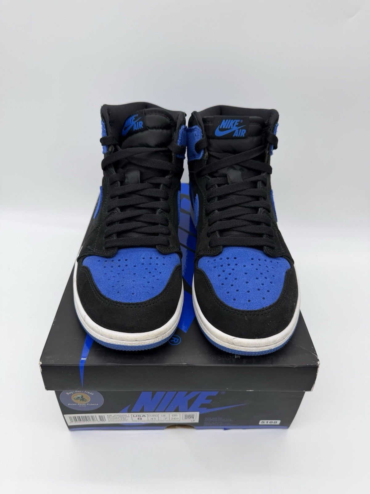 Size 8 - Jordan 1 Retro OG High Royal Reimagined