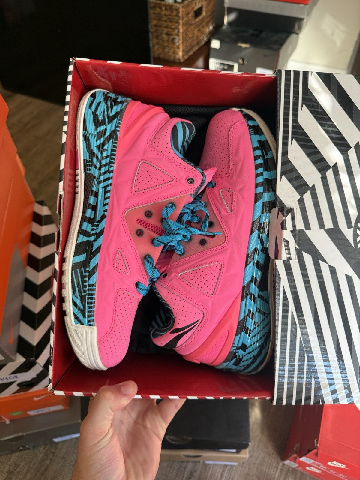 Size 9.5 - Li-Ning Way of Wade WOW 2 Flamingo