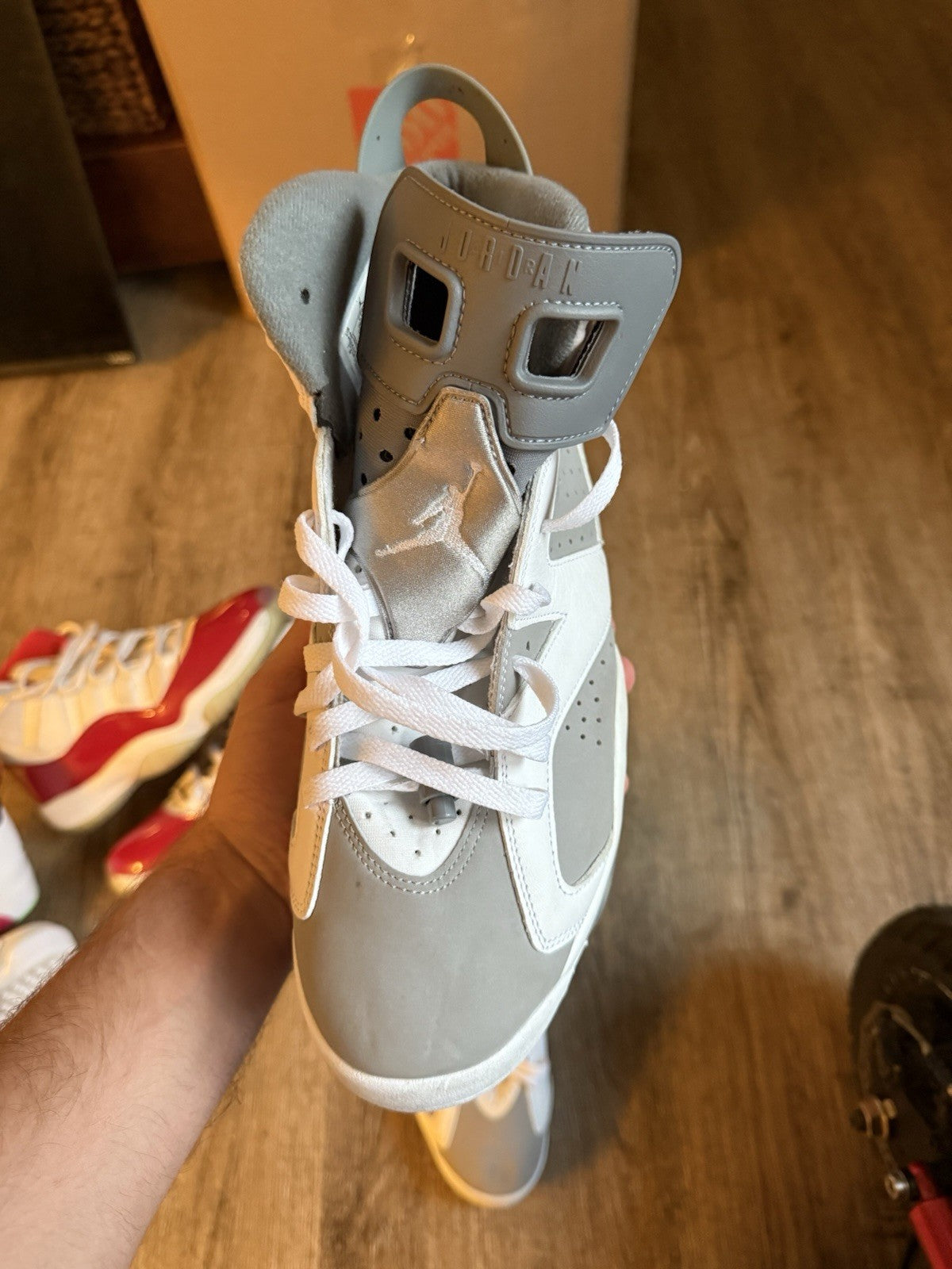 Size 12 - Jordan 6 Retro Cool Grey