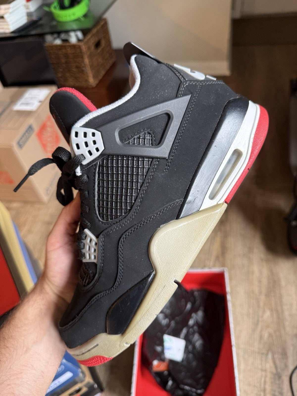 Size 9 - Jordan 4 Retro OG Mid Bred (2019)