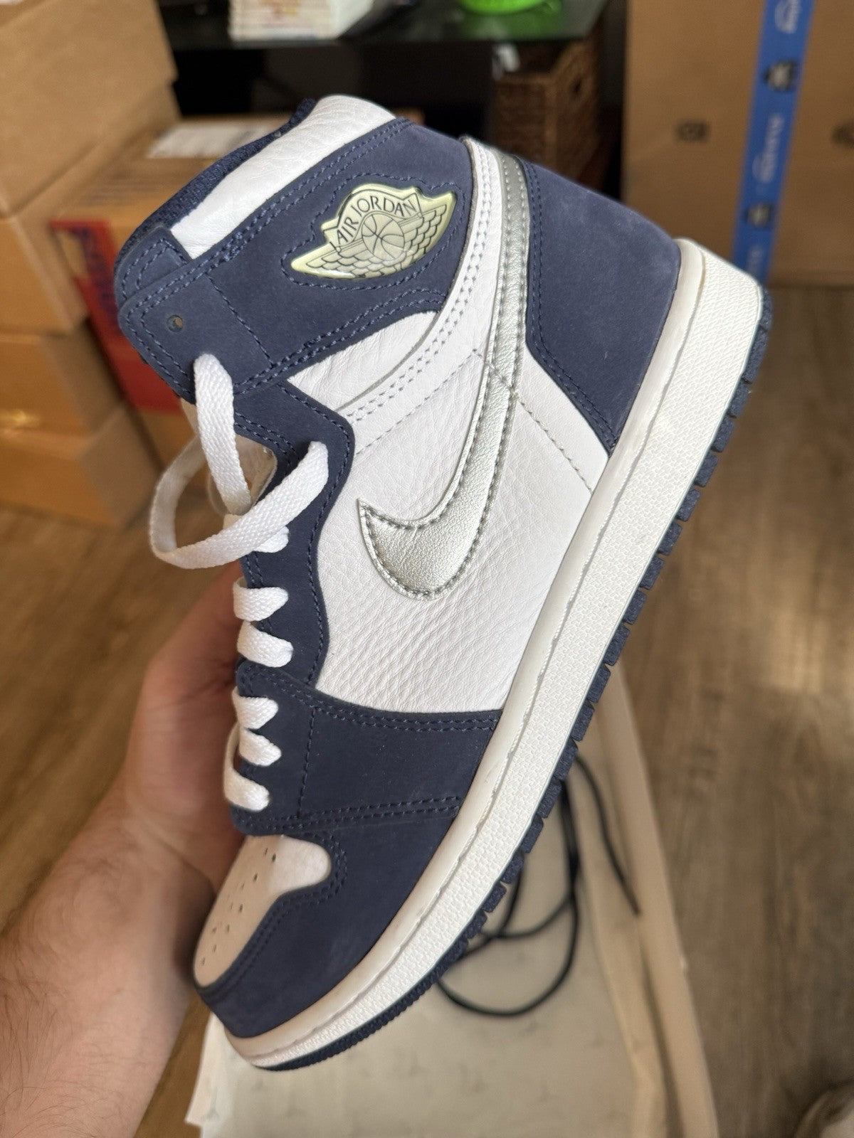 Size 9.5 - Jordan 1 Retro High CO.JP Midnight Navy