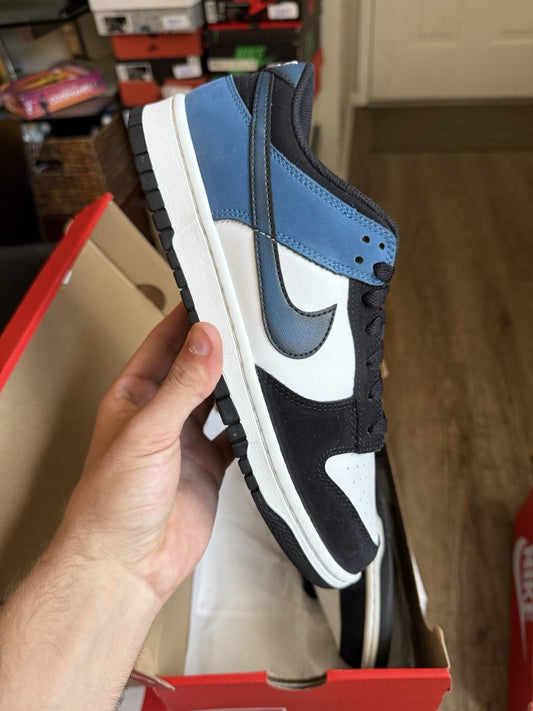 Size 9 - Nike Dunk Low Airbrush - Industrial Blue