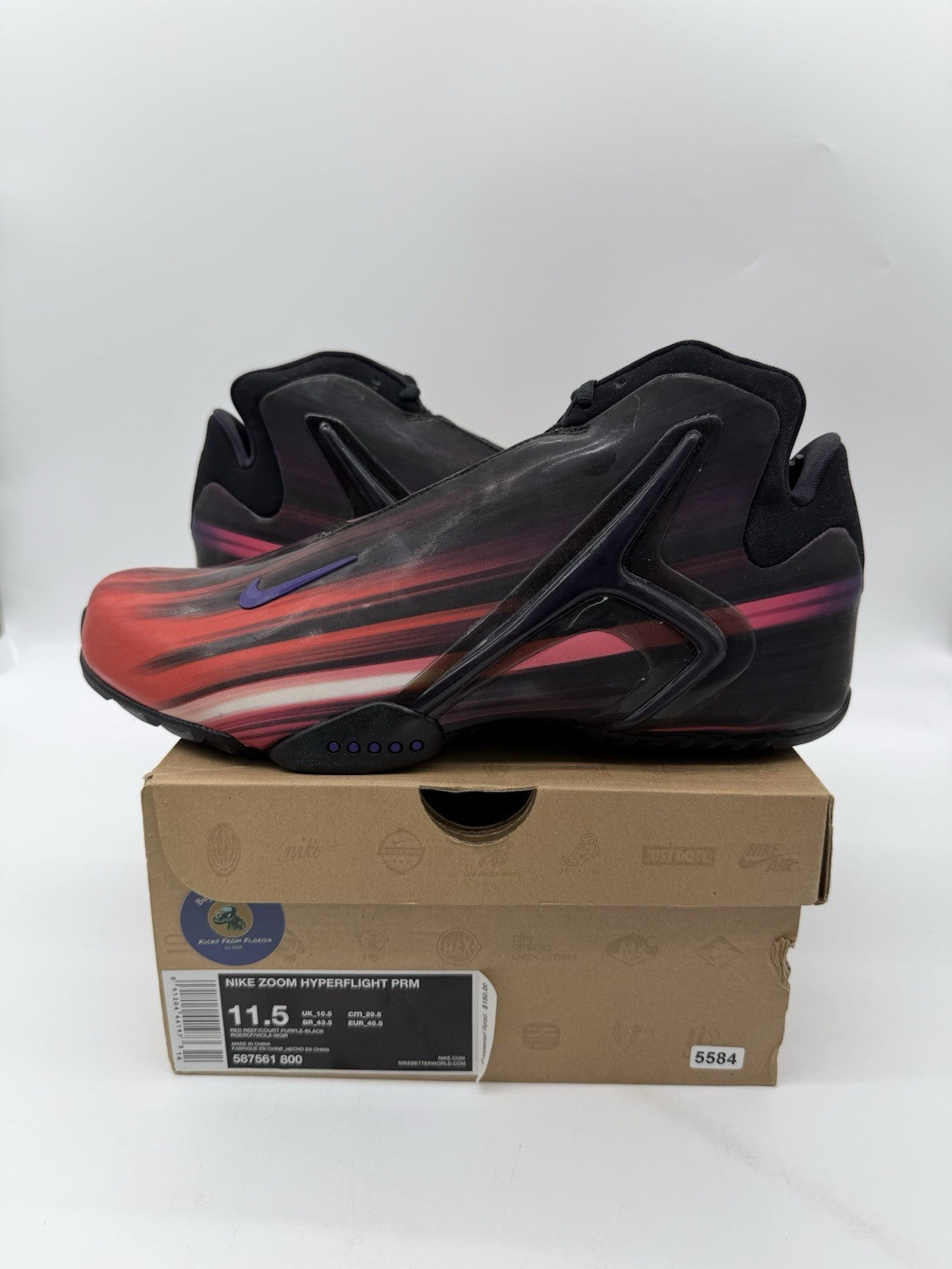 Size 11.5 - Nike Zoom Hyperflight Red Reef (Brand New)