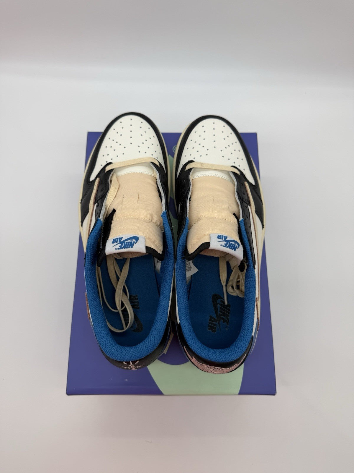 Size 10.5 - Jordan 1 Retro Travis Scott x Fragment Low (Brand New)