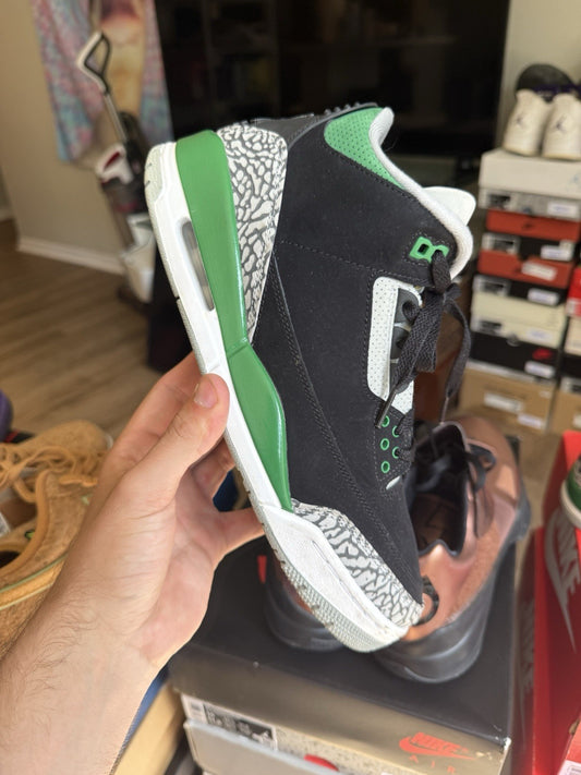 Size 9 - Jordan 3 Retro Mid Pine Green
