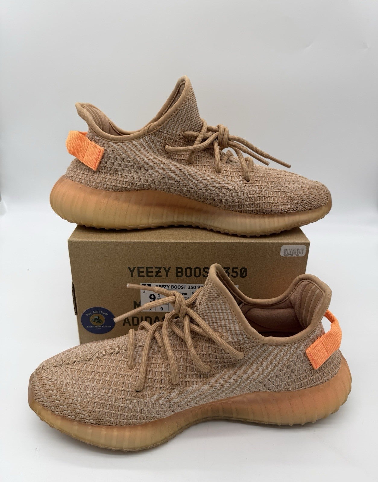 Size 9.5 - adidas Yeezy Boost 350 V2 Clay