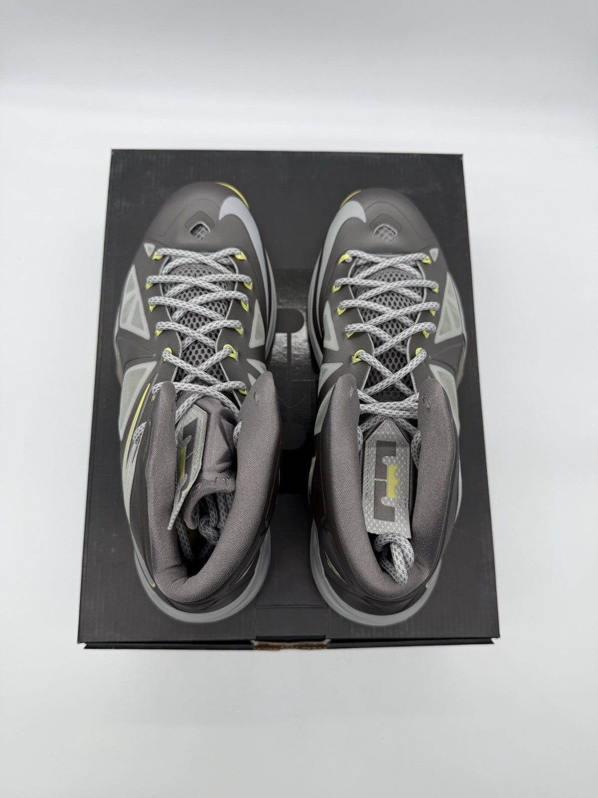 Size 11.5 - Nike Lebron X Canary (Brand New)