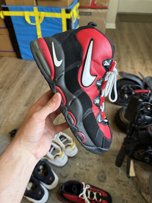 Size 8 - Nike Air Max Uptempo 95 Bulls Black Red Pippen