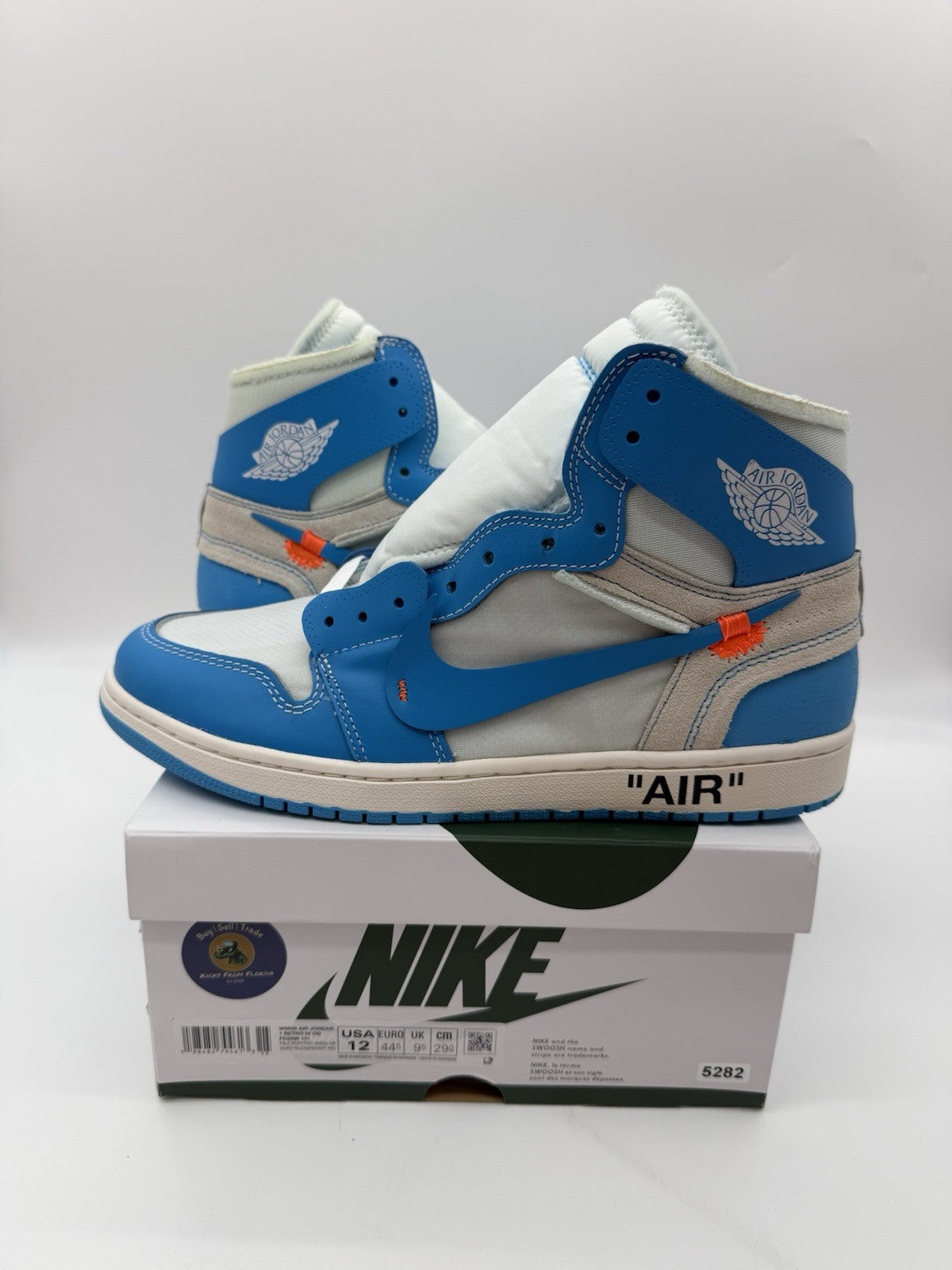 Size 10.5 - Jordan 1 Retro OG x Off-White High UNC (Brand New)