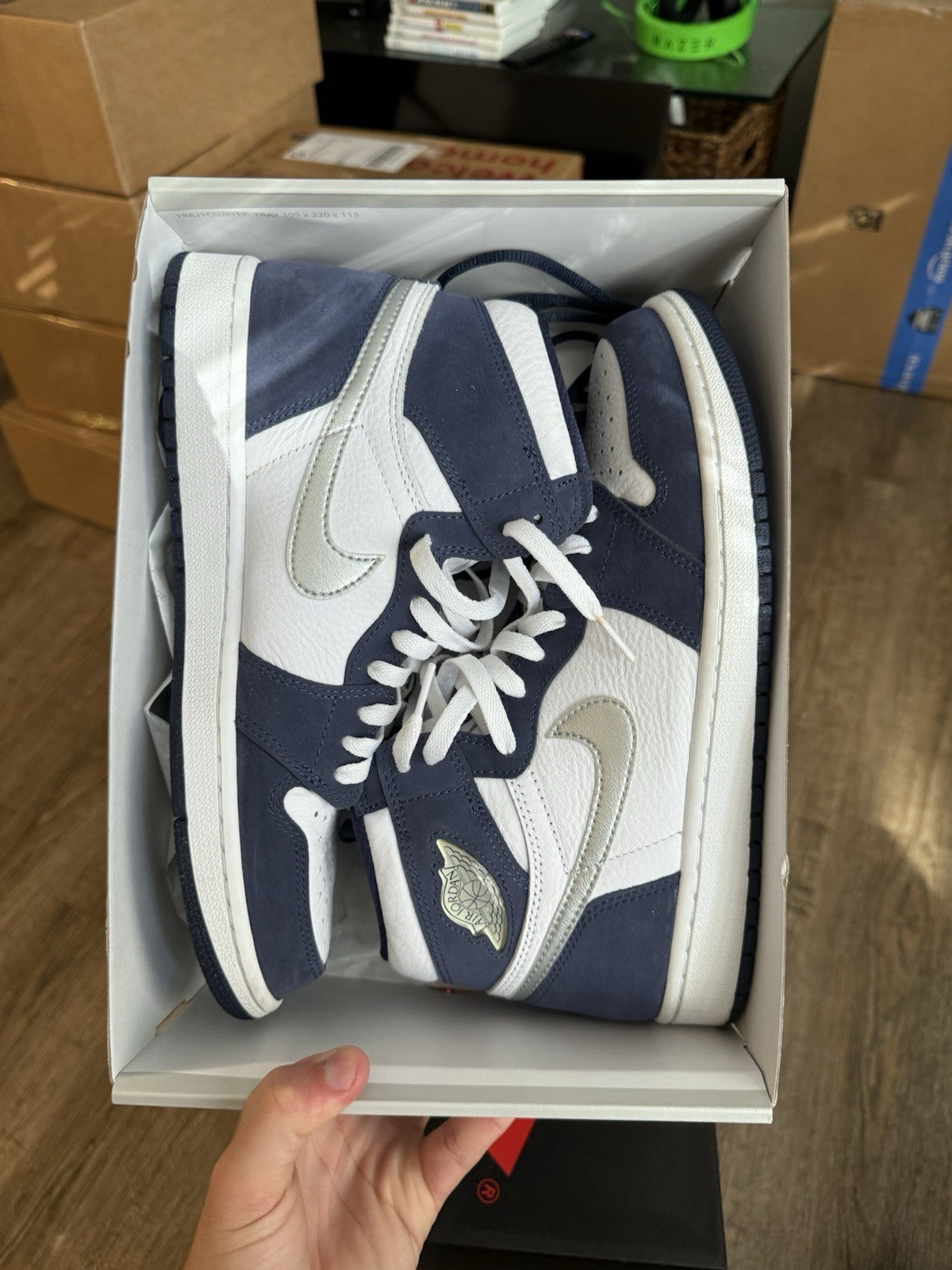 Size 9.5 - Jordan 1 Retro High CO.JP Midnight Navy
