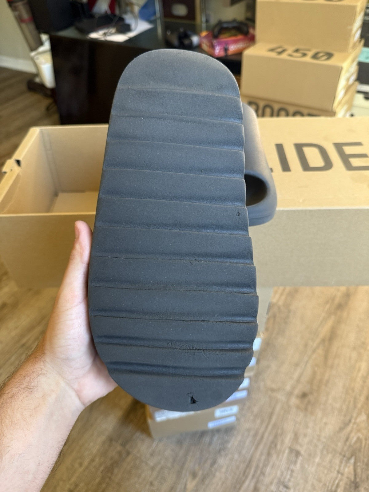 Size 11 - adidas Yeezy Slide Onyx