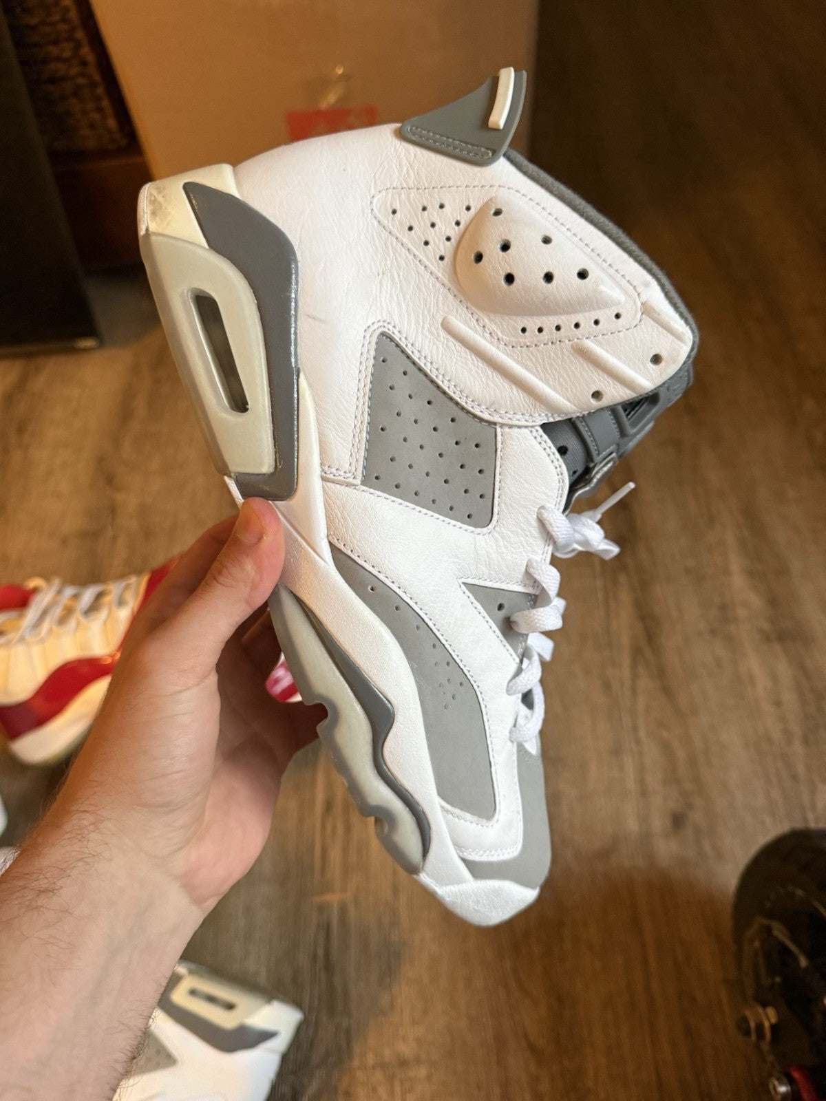 Size 12 - Jordan 6 Retro Cool Grey