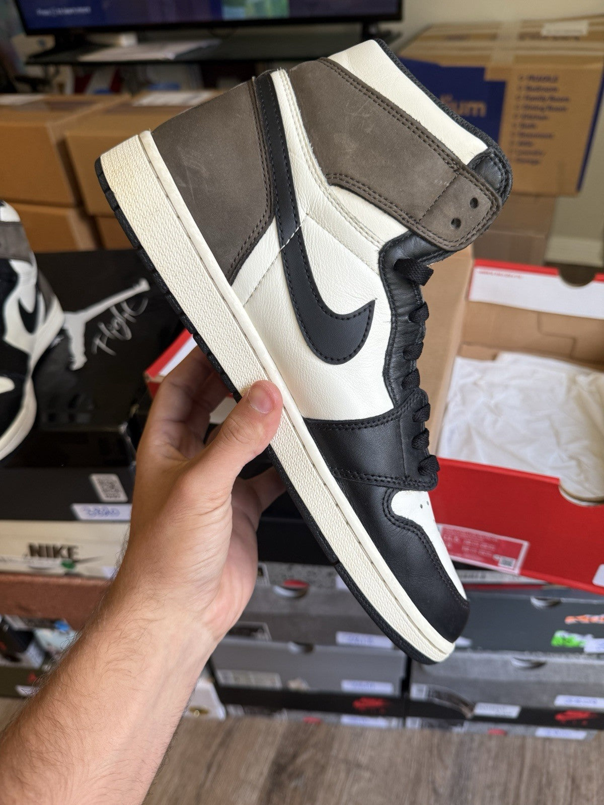 Size 12 - Jordan 1 Retro High OG Dark Mocha
