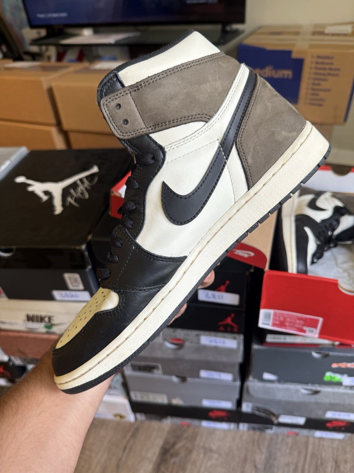 Size 12 - Jordan 1 Retro High OG Dark Mocha