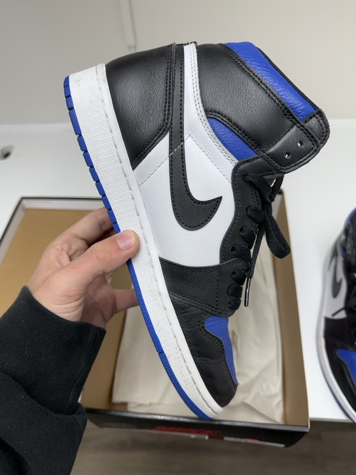 Size 9 - Jordan 1 Retro High OG Royal Toe