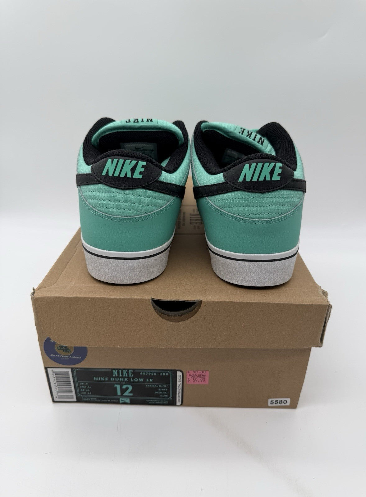 Size 12 - Nike Dunk Low Crystal Mint 2012 (Brand New)