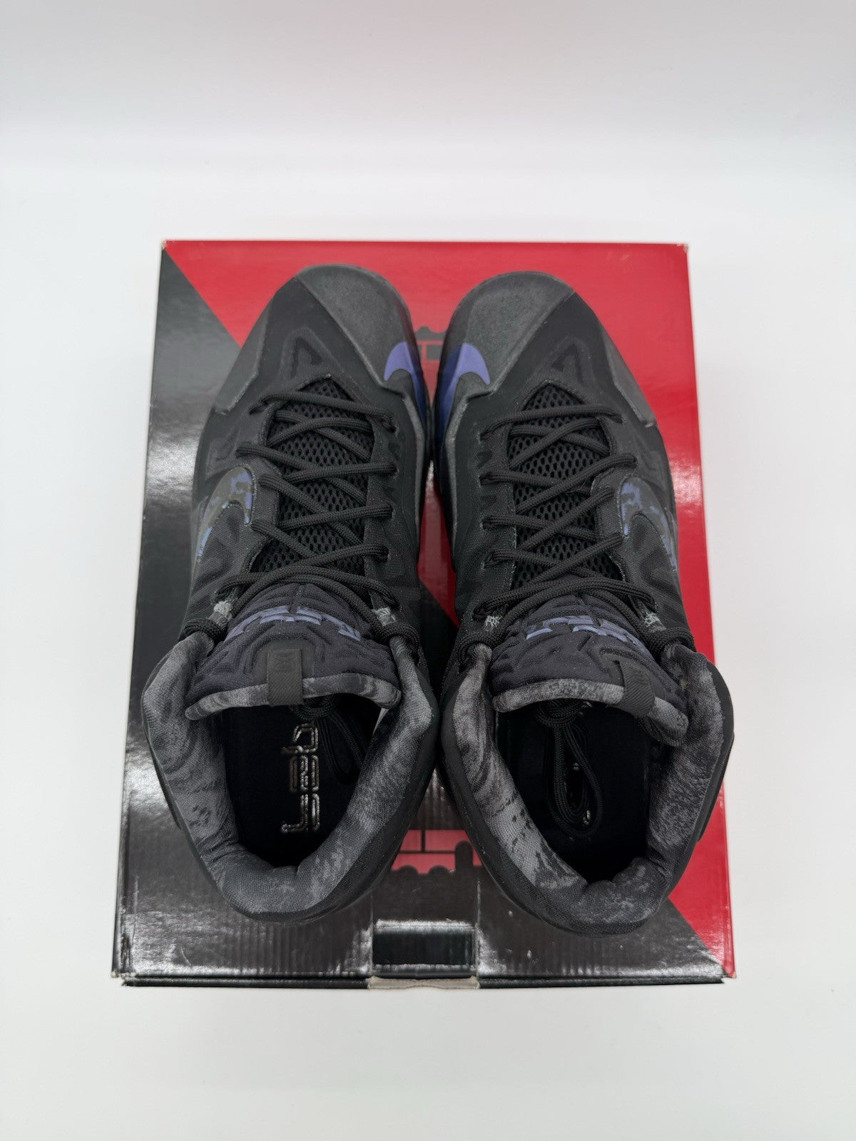 Size 12 - Nike LeBron 11 Blackout Anthracite (worn once)