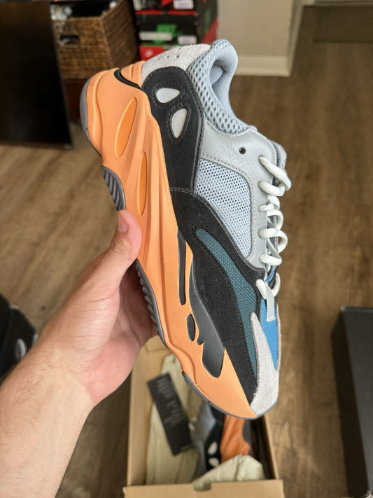 Size 10.5 - adidas Yeezy Boost 700 Wash Orange