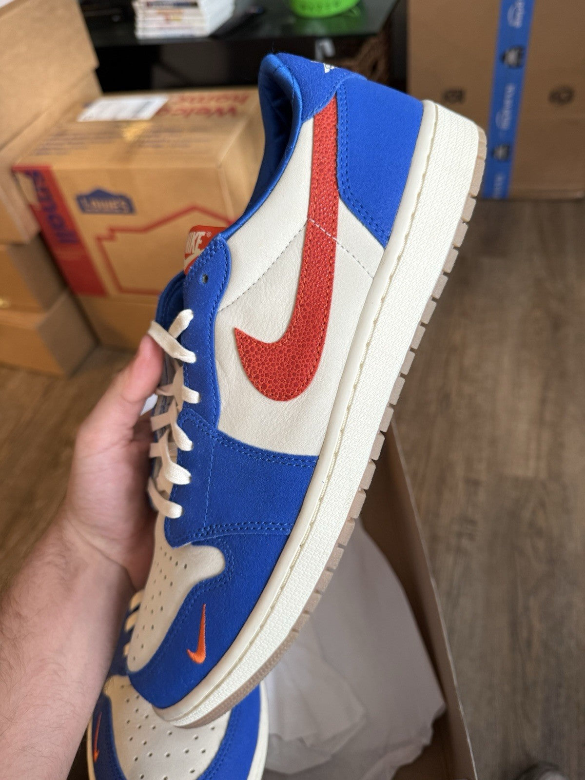 Size 14 - Nike Air Jordan 1 Low Retro Florida Gators (worn once)