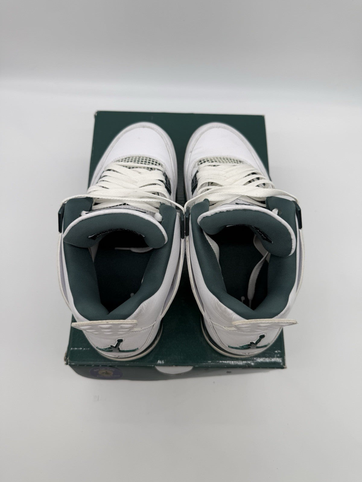 Size 9 - Jordan 4 Retro Oxidized Green