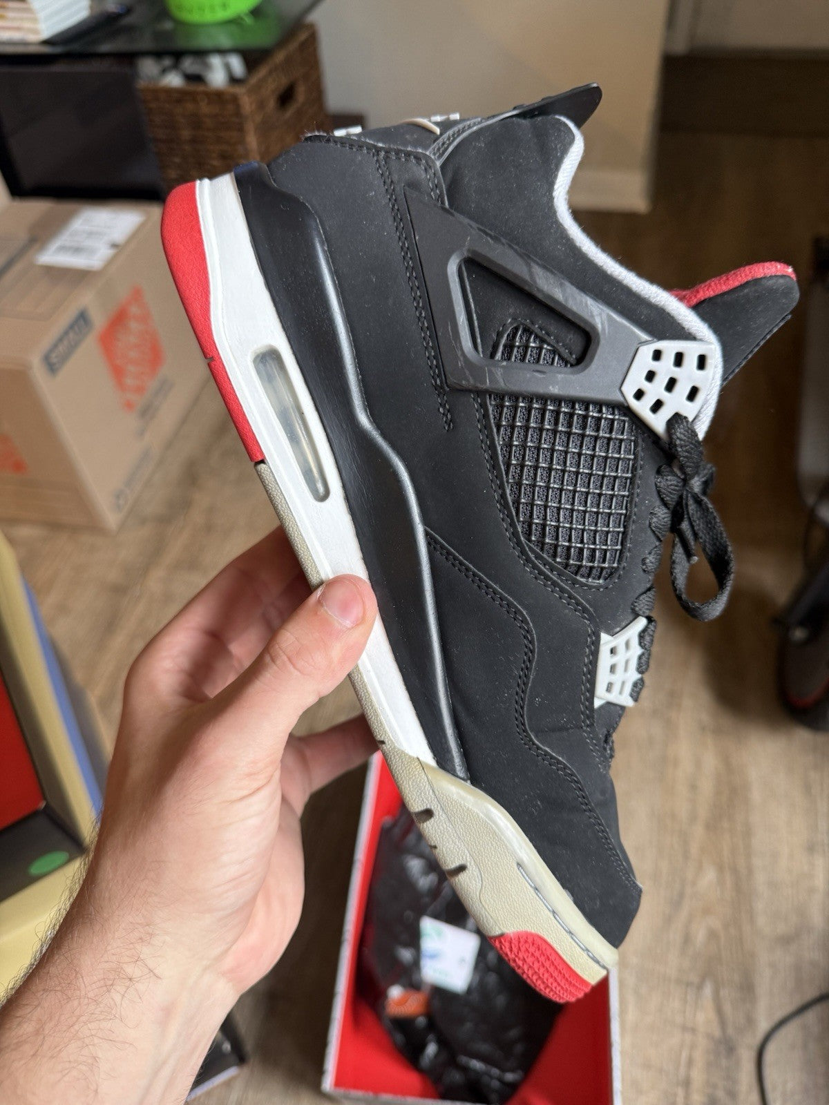 Size 9 - Jordan 4 Retro OG Mid Bred (2019)
