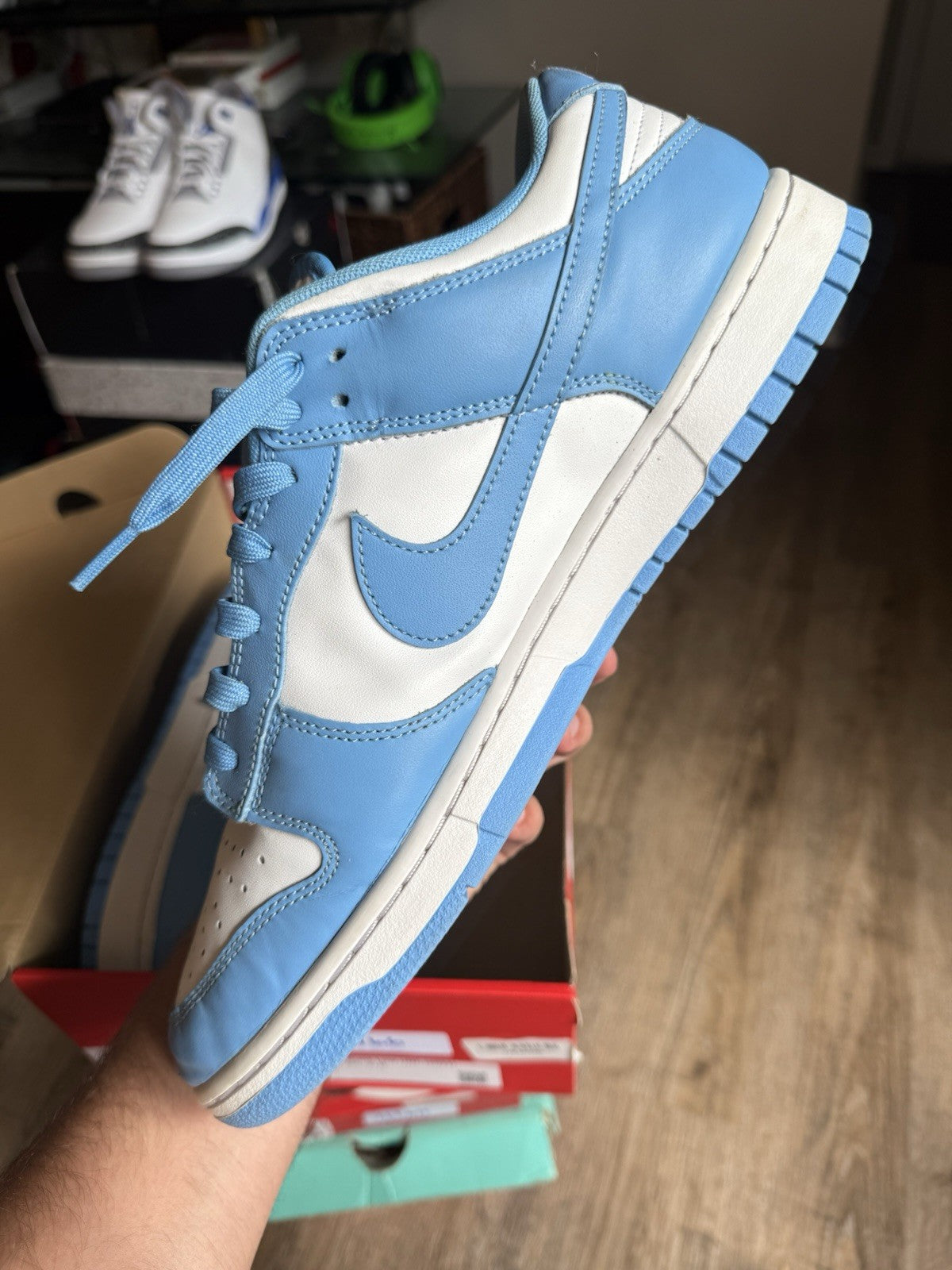 Size 13 - Nike Dunk Low UNC University Blue