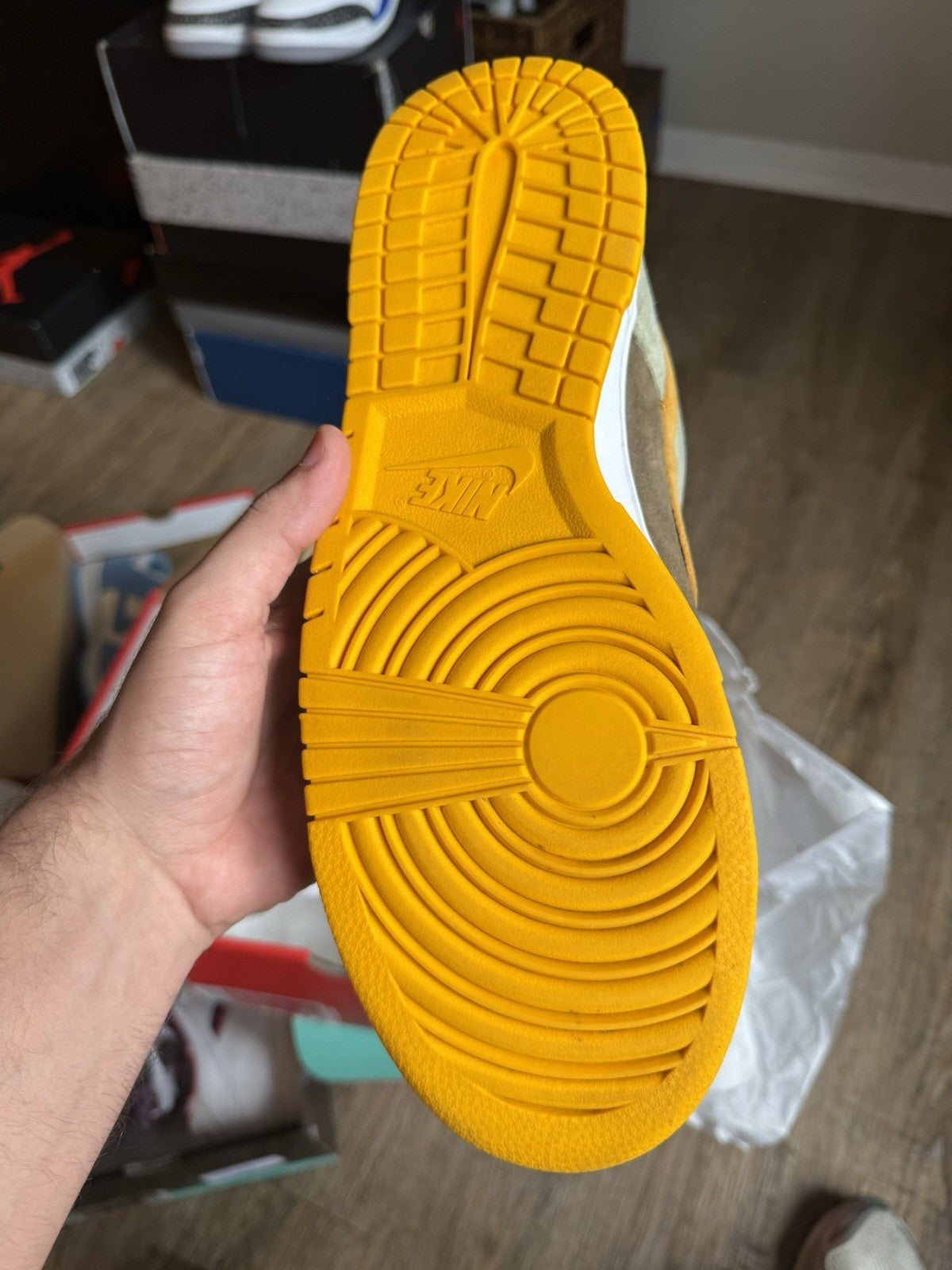 Size 13 - Nike Dunk Low Dusty Olive