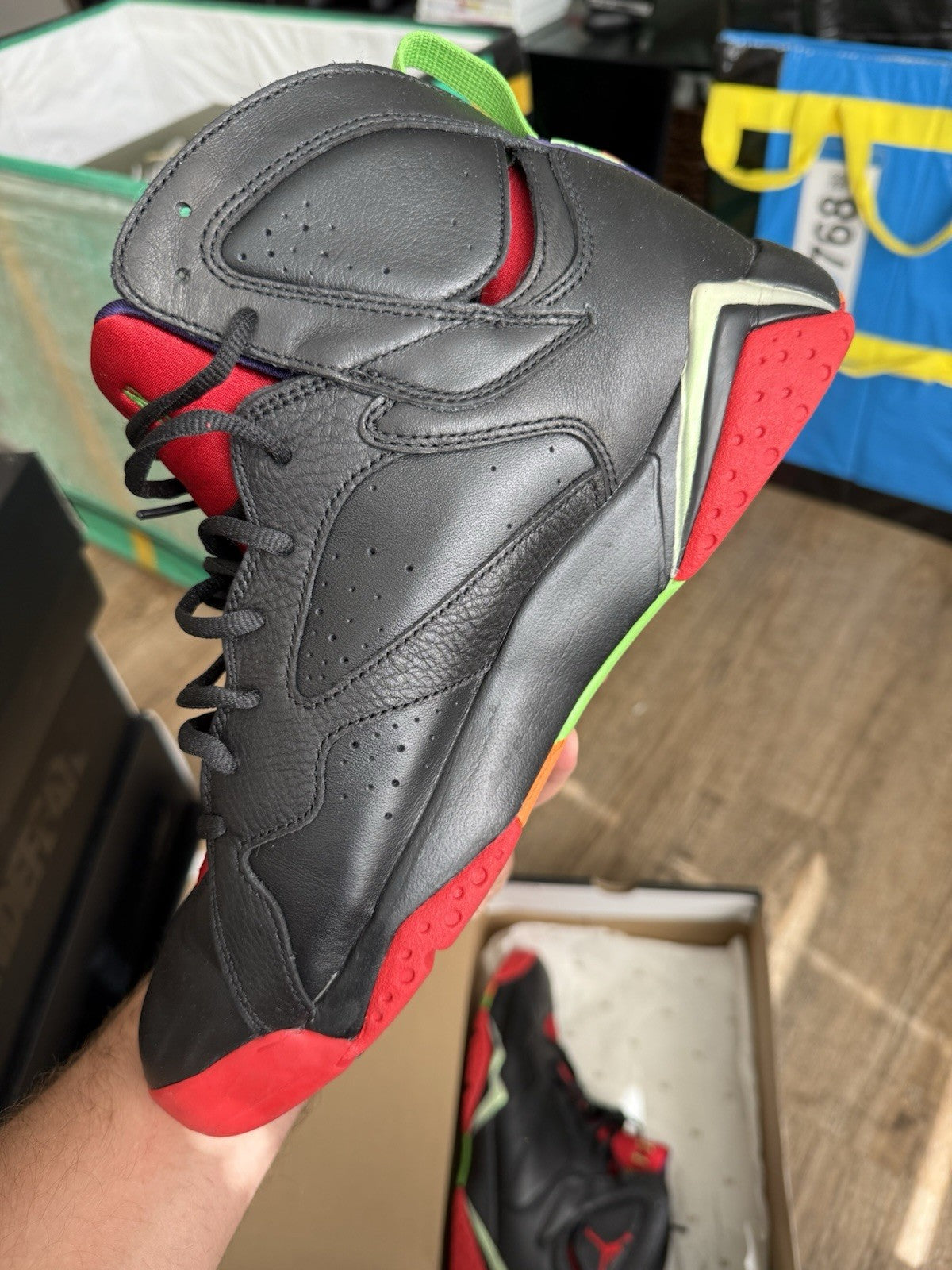 Size 10.5 - Jordan 7 Retro Marvin the Martian