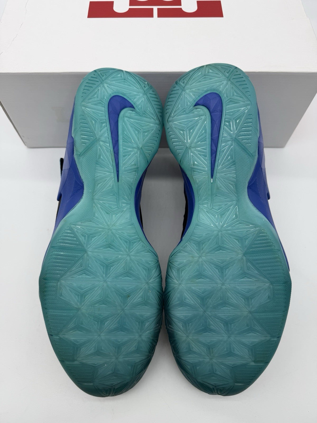 Size 12 - Nike Lebron Zoom Soldier 7 VII PP Blue (Brand New)