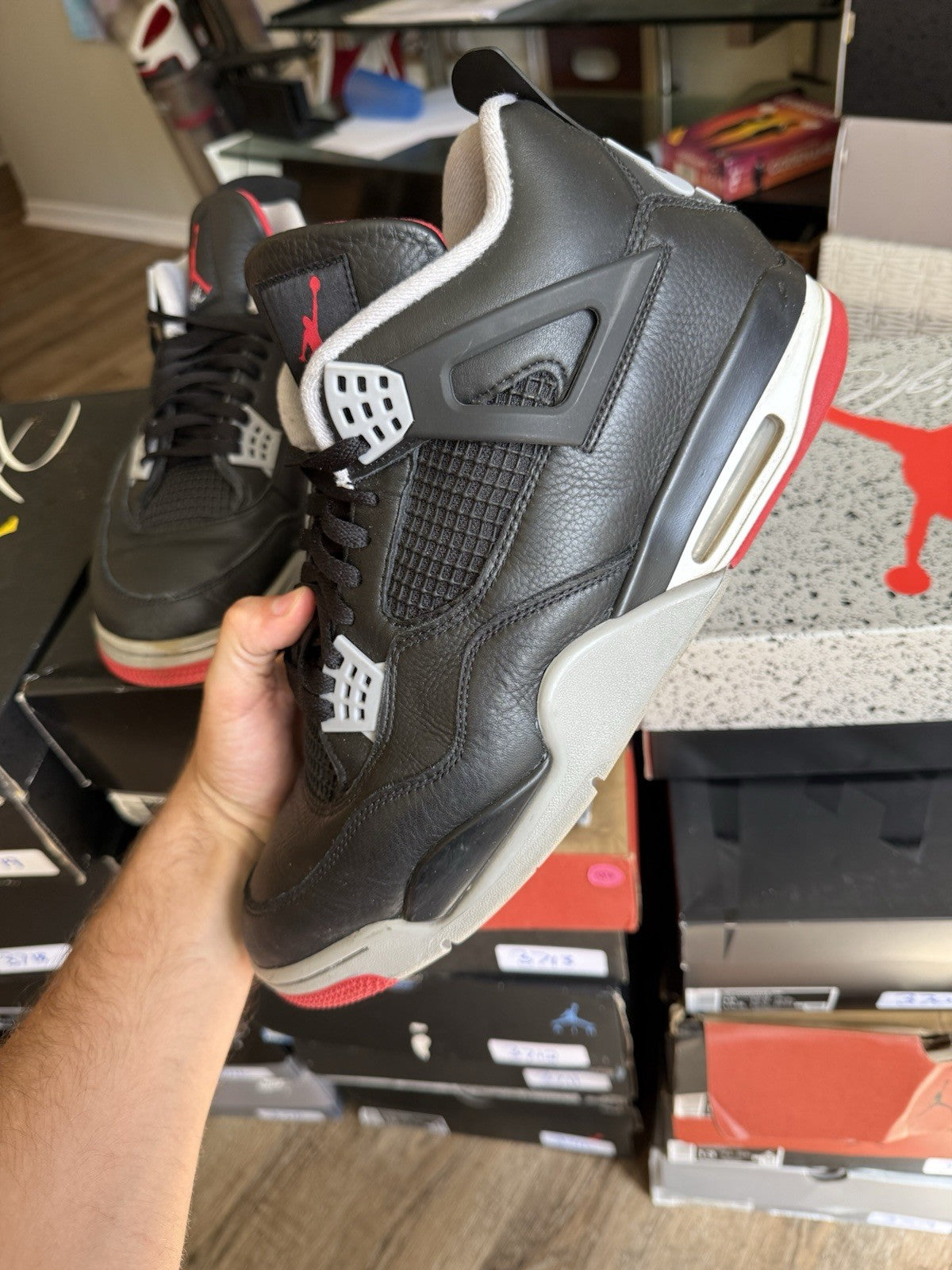 Size 13 - Jordan 4 Retro Bred Reimagined