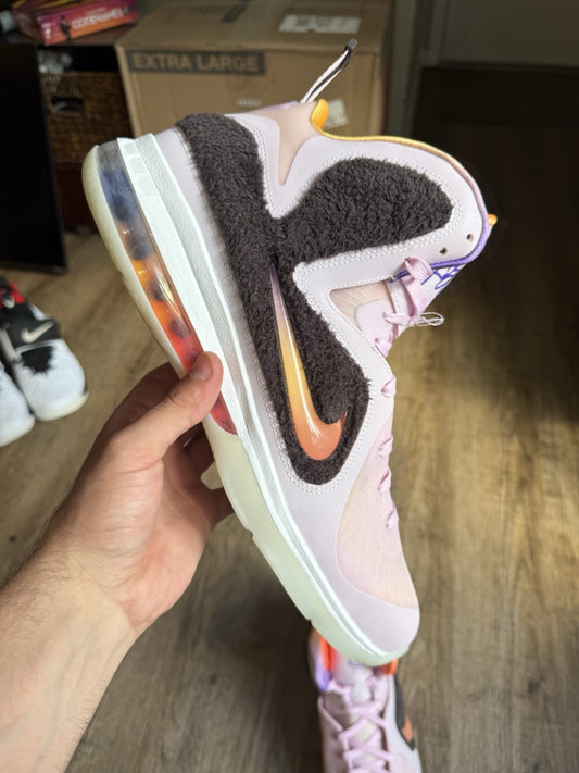 Size 14 - Nike LeBron 9 Regal Pink