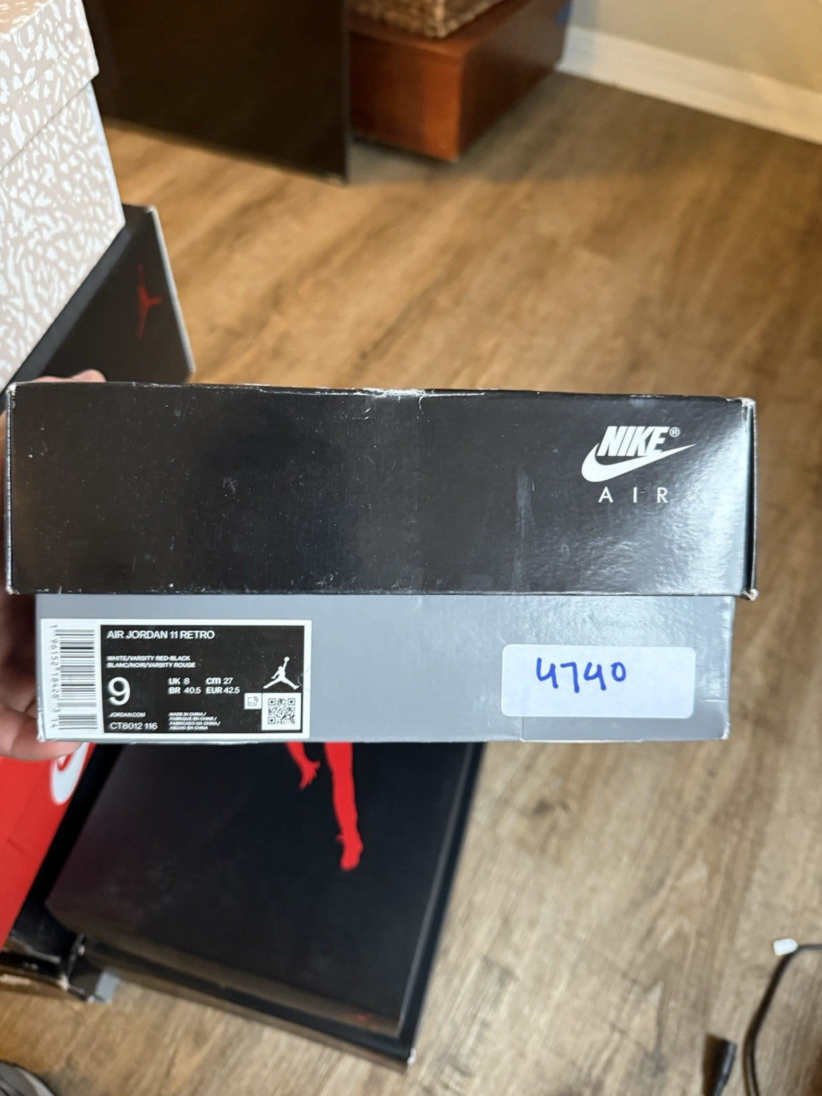 Size 9 - Jordan 11 Retro High Cherry