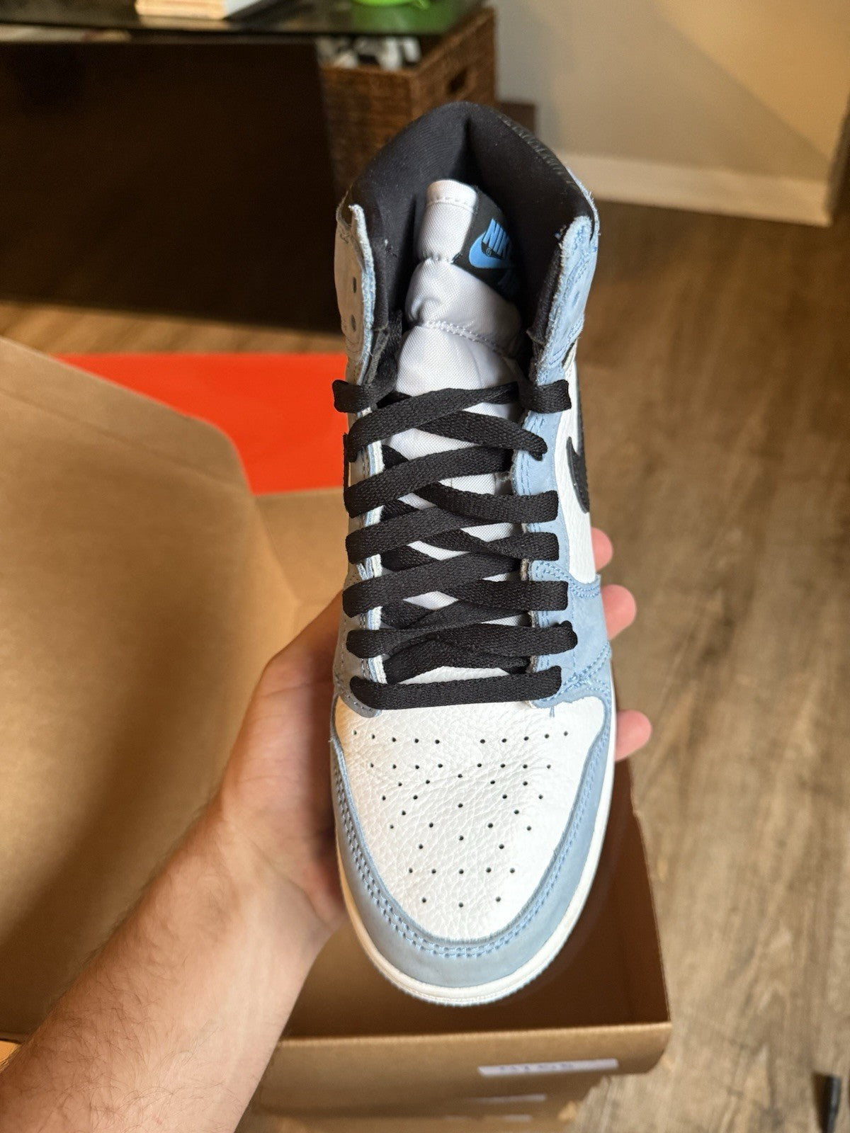 Size 7Y - Jordan 1 Retro OG High University Blue