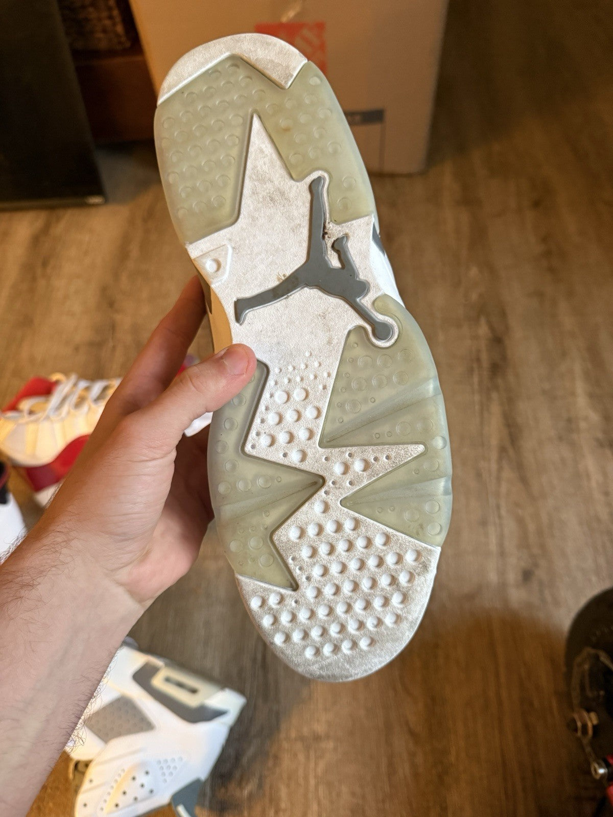 Size 12 - Jordan 6 Retro Cool Grey