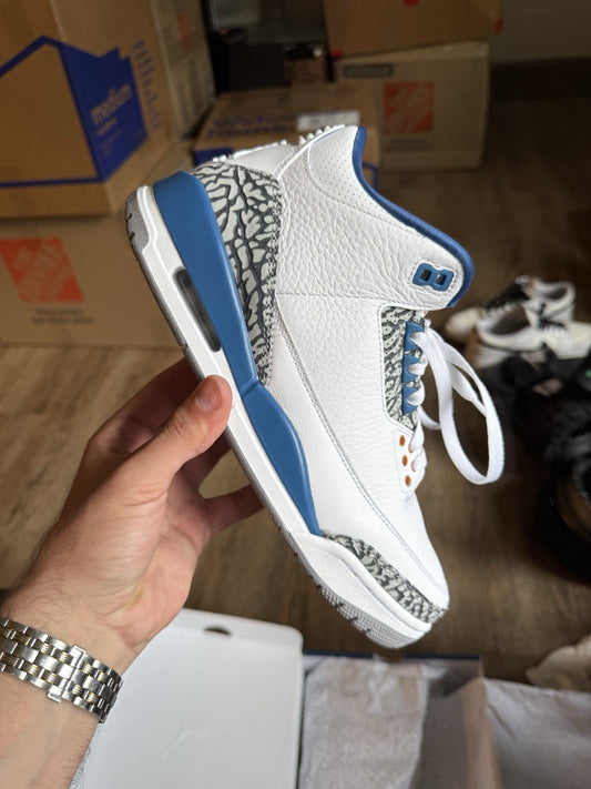 Size 8 - Jordan 3 Retro Mid Washington Wizards