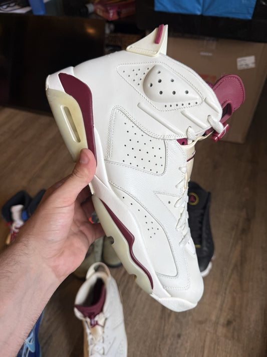 Size 14 - Jordan 6 Retro Maroon (2015)