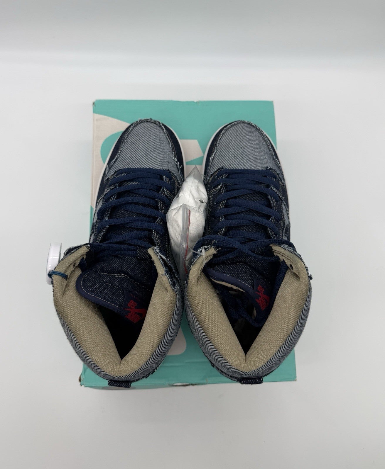Size 9.5 - Nike SB Dunk High Reese Forbes Denim (Brand New)