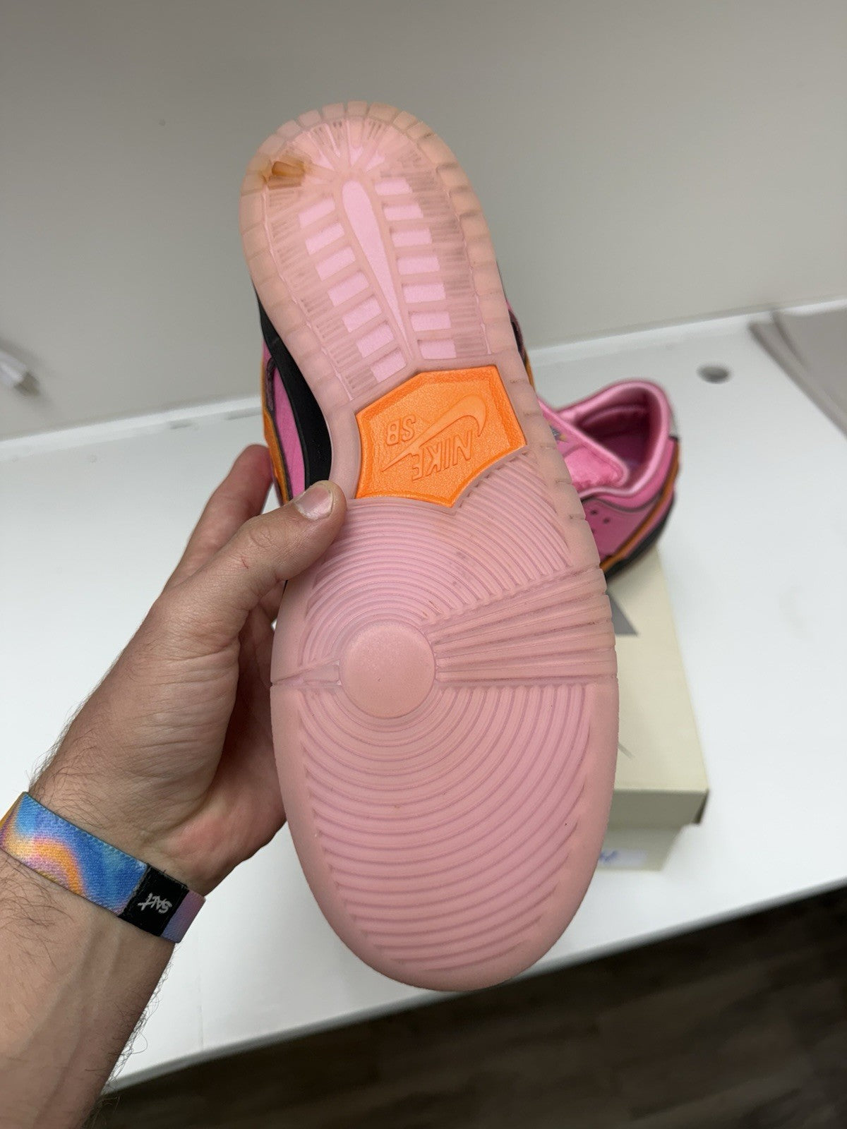 Size 10.5 - Nike SB Dunk Low Powerpuff Girls Blossom