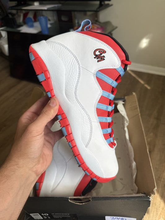 Size 10 - Jordan 10 Retro Chicago Flag