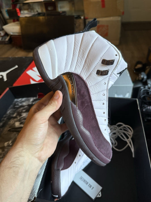 Size 8M/9.5W - Jordan 12 Retro SP x A Ma Maniere Mid White W