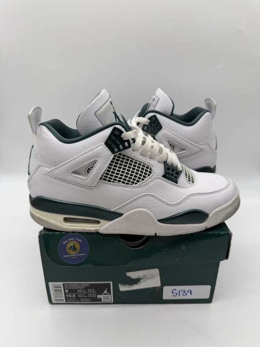 Size 9 - Jordan 4 Retro Oxidized Green