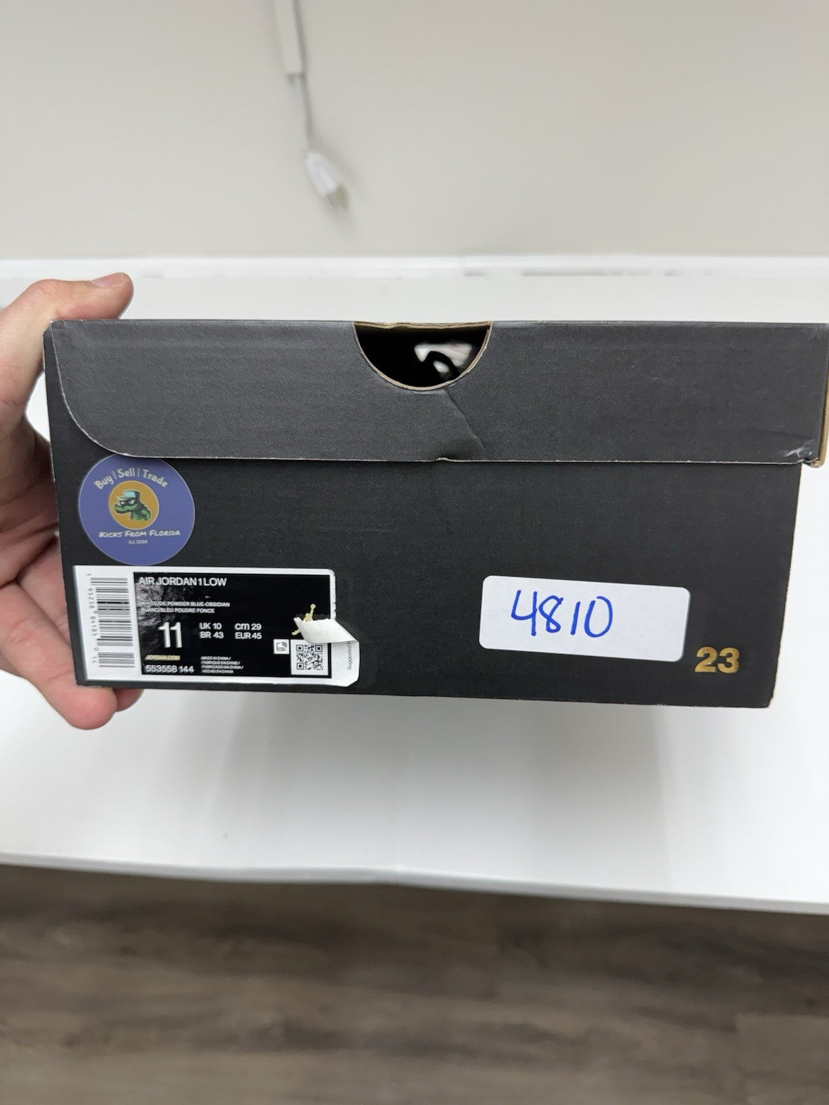 Size 11 - Jordan 1 Low UNC University Blue (2021)