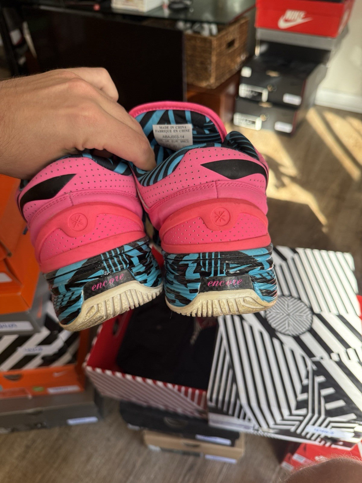 Size 9.5 - Li-Ning Way of Wade WOW 2 Flamingo