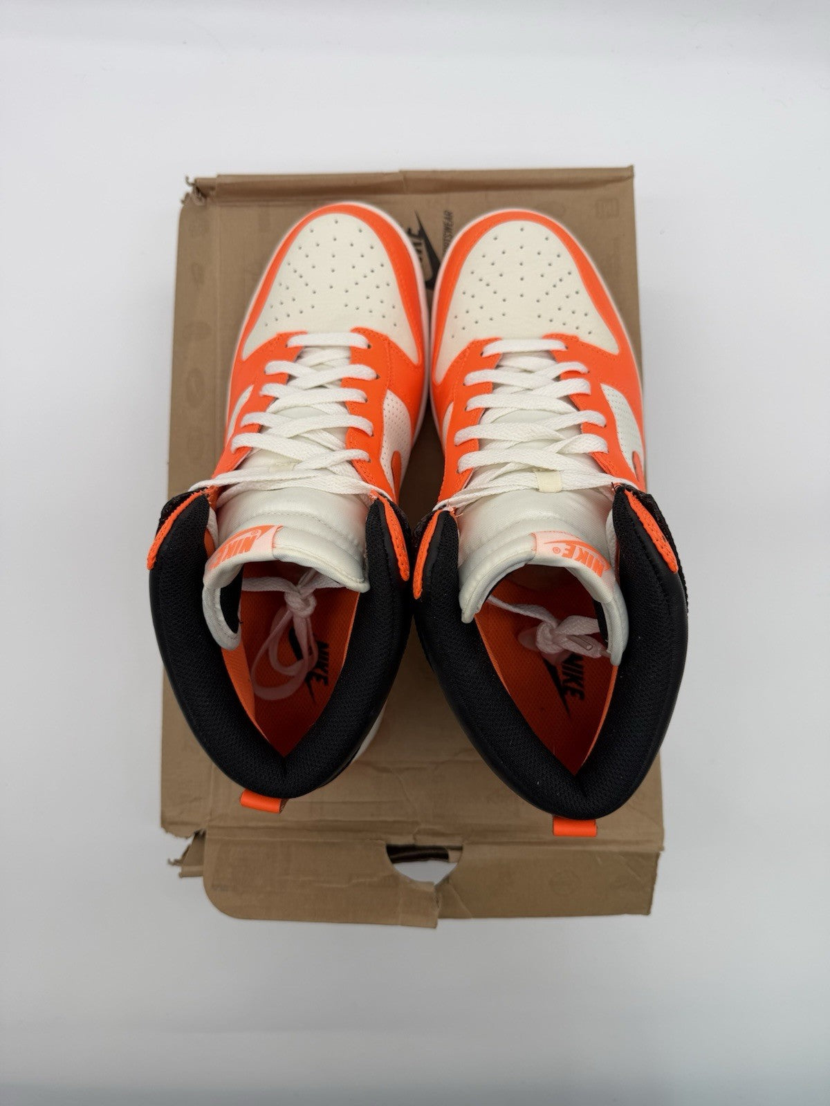 Size 11.5 - Nike Dunk High Premium Orange Blaze (Brand New)
