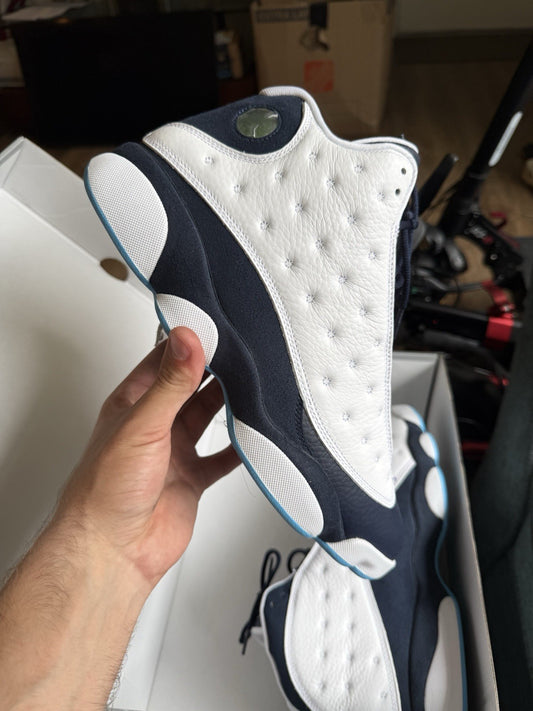 Size 11.5 - Jordan 13 Obsidian Powder White