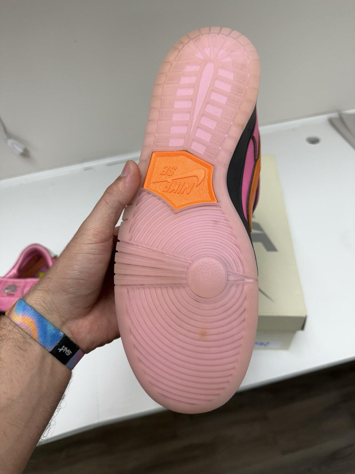 Size 10.5 - Nike SB Dunk Low Powerpuff Girls Blossom