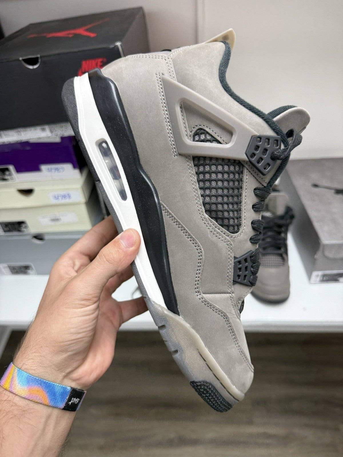 Size 11.5 - Jordan 4 Retro Cave Stone
