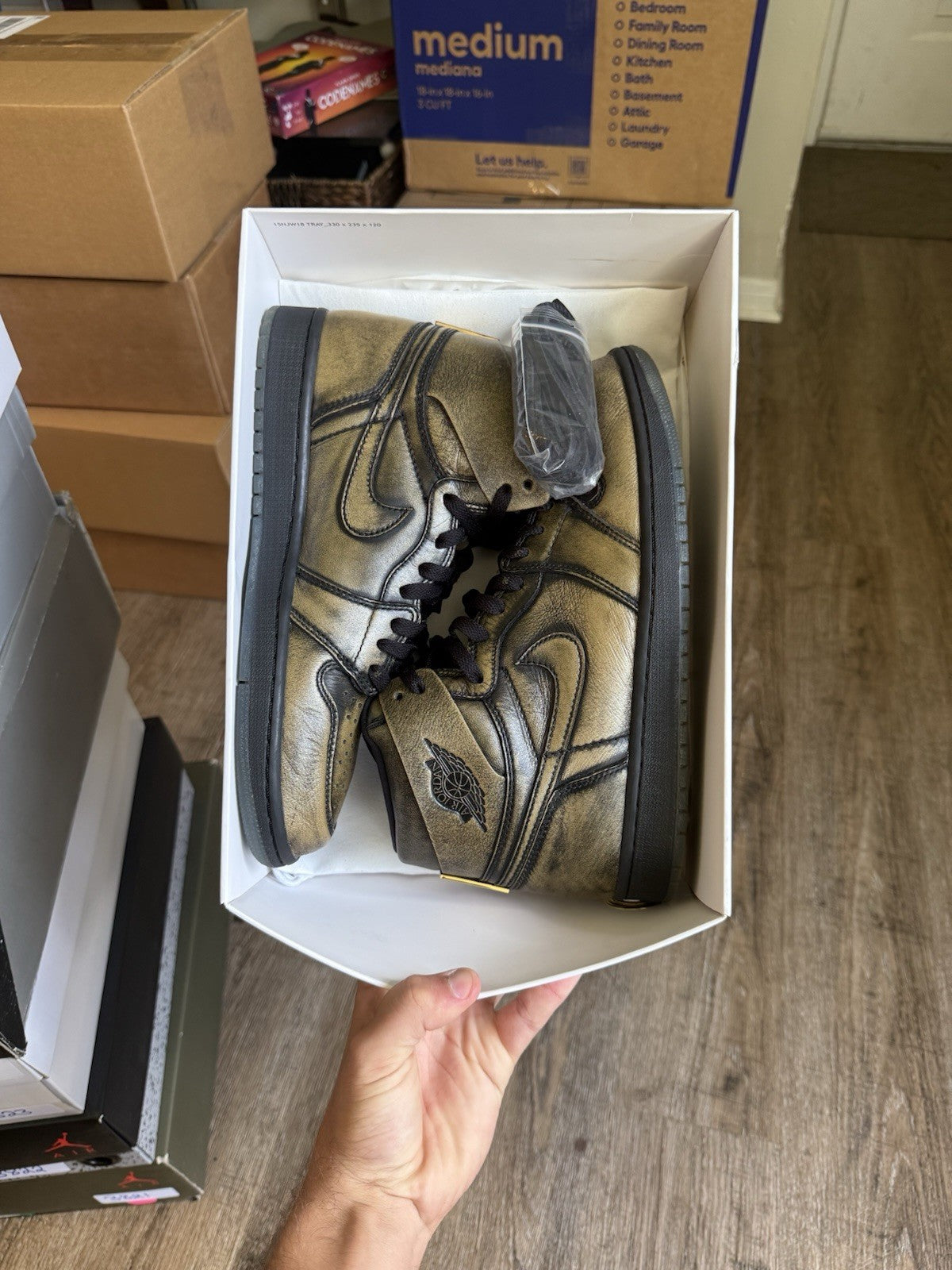 Size 10 - Jordan 1 Retro High OG Wings (2017)