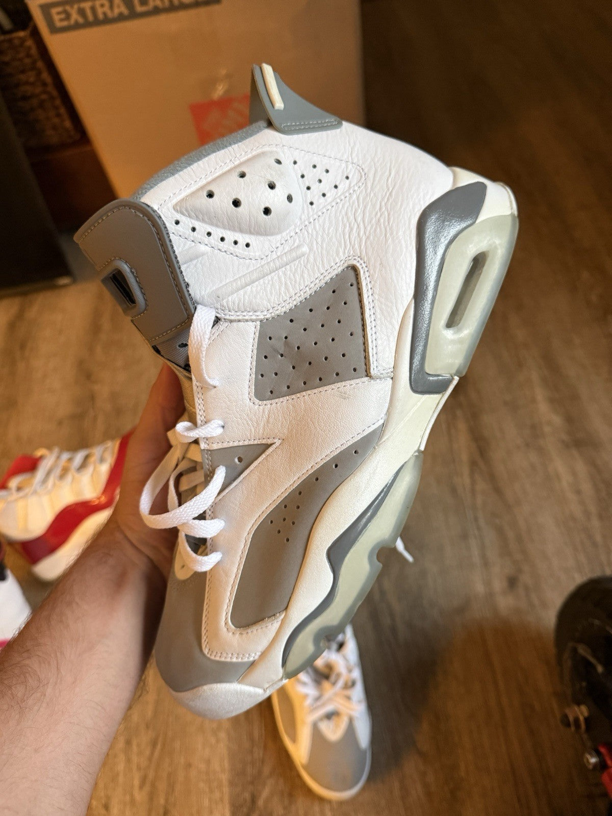 Size 12 - Jordan 6 Retro Cool Grey