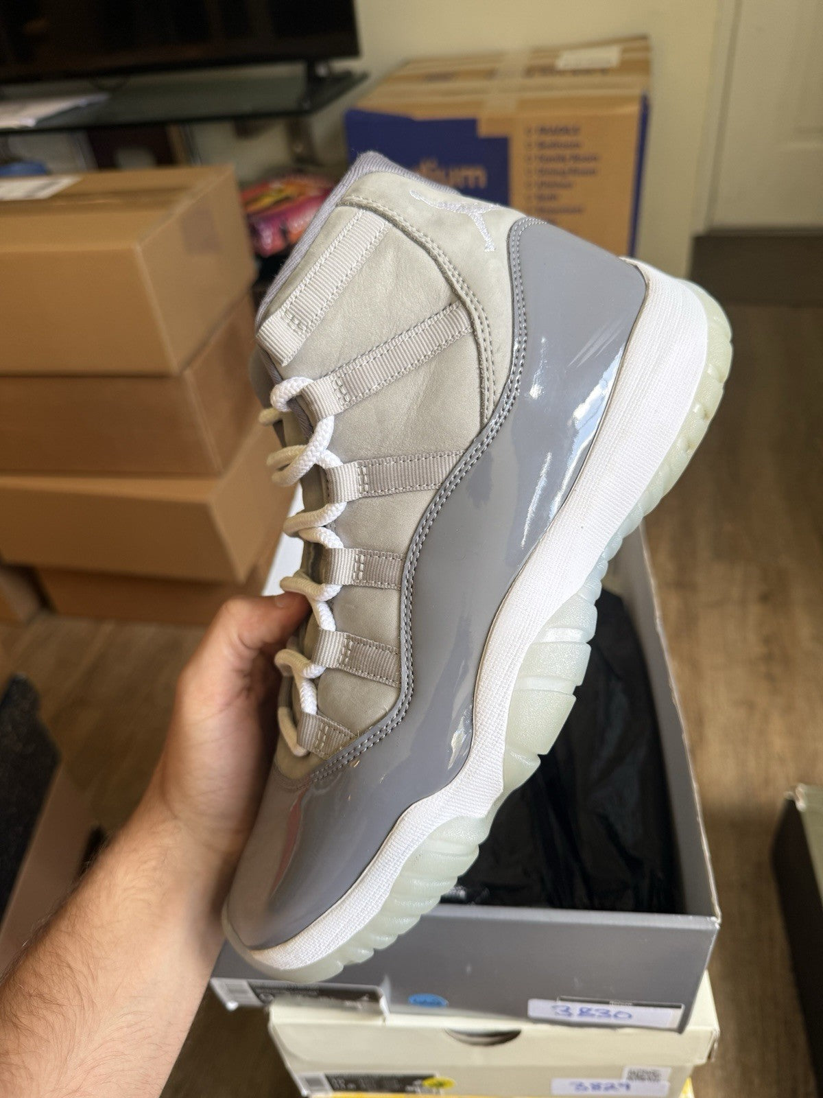 Size 9 - Jordan 11 Retro High Cool Grey (2021)